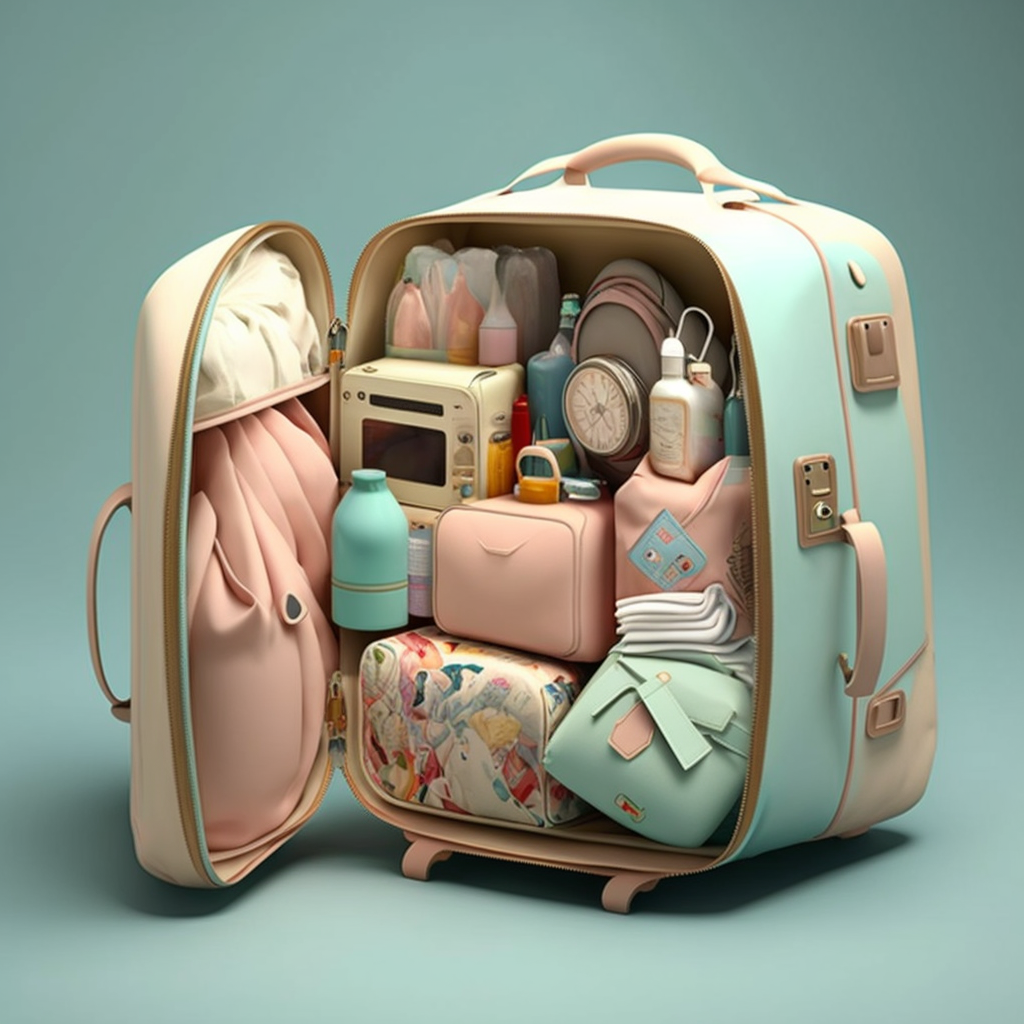 La valise pour la maternité nécessaire toilette
