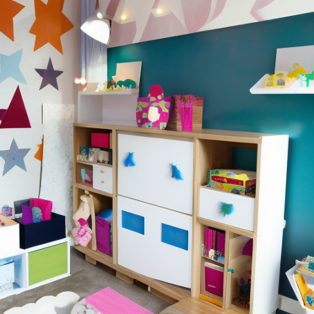 Chambre rangement accessible pedagogie montessori