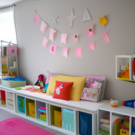 Montessori rangement à la hauteur de l'enfant