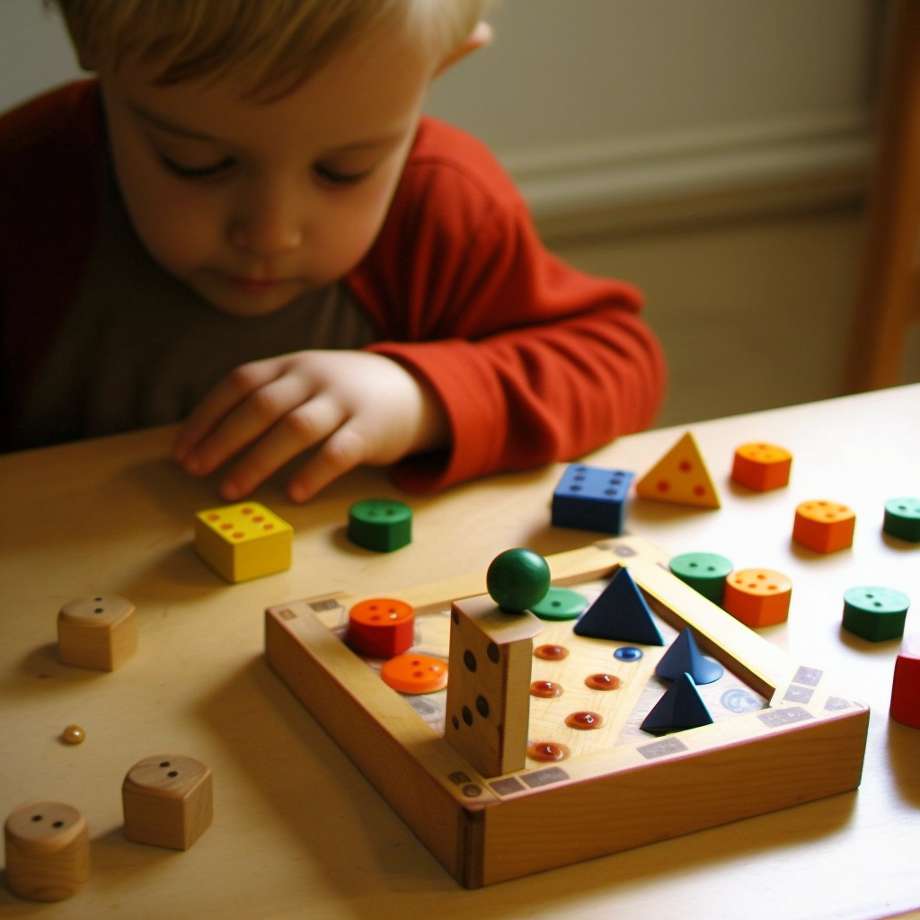 Pédagogie montessori un enfant des matières naturelles